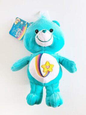 Care Bears 2003 Thanks-a-Lot Rainbow Star Heart 8" Fun Size Bear